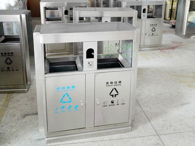 創新不銹鋼垃圾桶 讓環境更有價值！